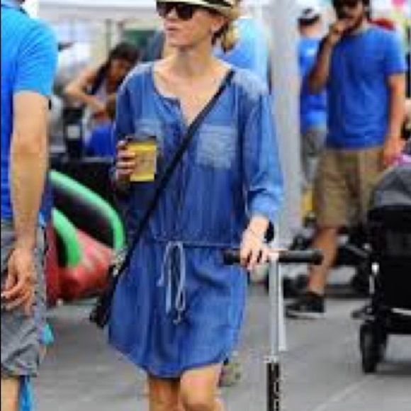 Michael Stars Dresses & Skirts - Michael Stars Chambray Shirt Dress.